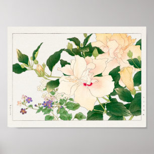 Browallia, Hibiscus av Tanigami Konan Poster