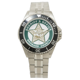 Broward Sheriffs Office VAPENSKÖLD Armbandsur