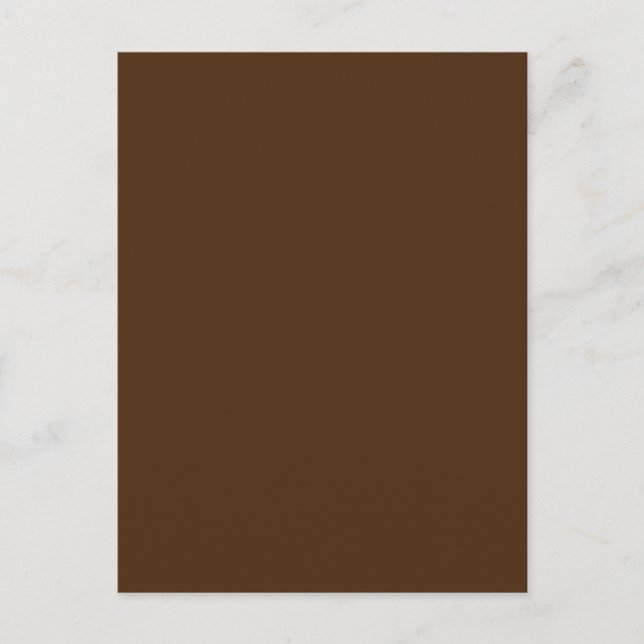 Brown #4D2A10, Crocodile Helg Vykort (Framsida)