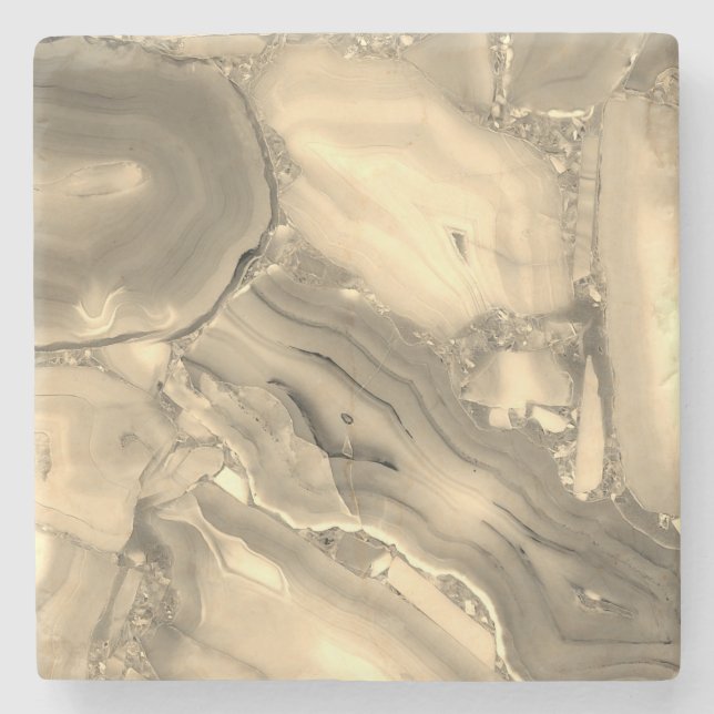 Brown Agate Stenunderlägg (Framsidan)