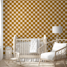 Brown and beige checkerboard pattern