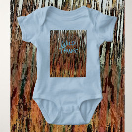 Brown and Blue Wild Thing T Shirt