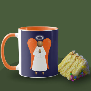Brown Angel, Guardian Angel Mugg