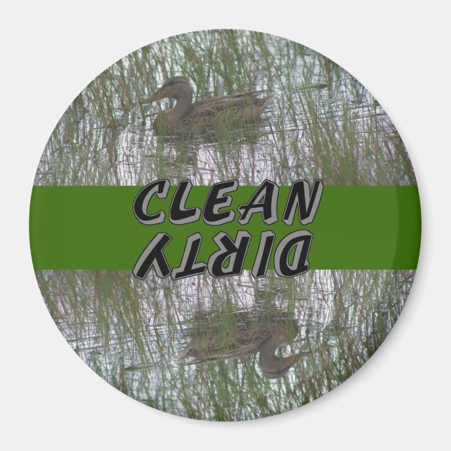 Brown Anka Animal Dishwasher Magnet (Framsidan)