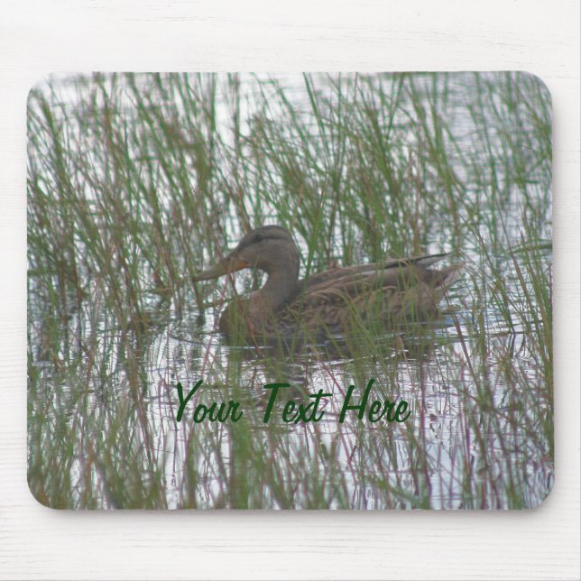 Brown Anka Nature Photography Mousepad Musmatta (Framsidan)