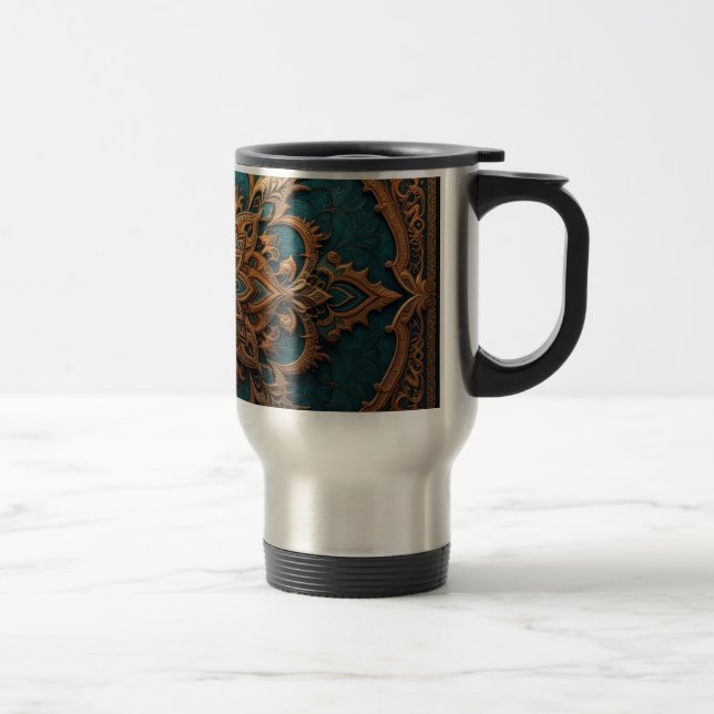 Brown-Aqua Elegance Resemugg (Höger)