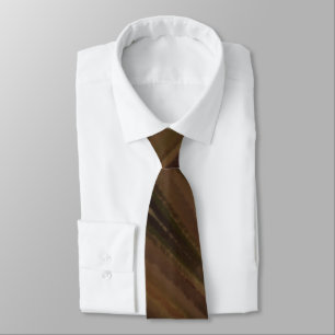 Brown är min favororit Färg Neck Tie Slips