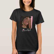 Brown är vacker Tshirt för Brown Girls