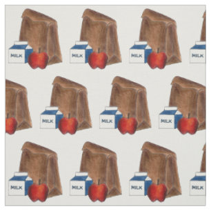 Brown Bag Sack School Lunch Dam Teacher Apple Tyg