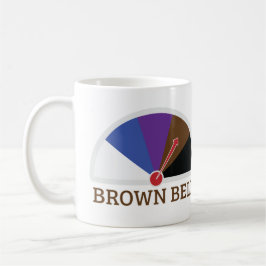 Brown Bälte Jiu Jitsu Kaffemugg