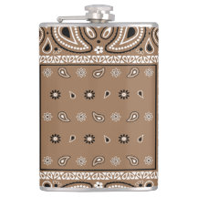 Brown Bandana Paisley Land Hip hop Cowboy