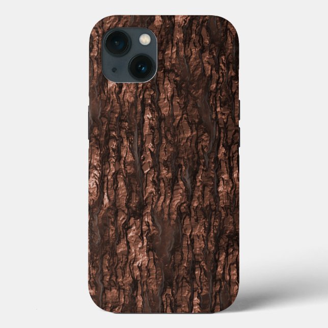 Brown Bark Camo iphone case (Baksida)