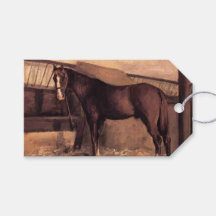 Brown Bay Horse i Stables