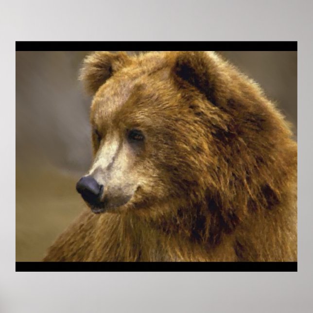 Brown Bear Älskare Poster (Framsidan)