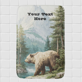 Brown Bear Badrumsmatta