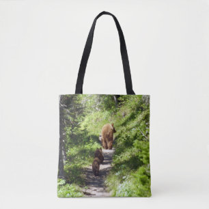 Brown Bear Family Tygkasse