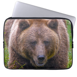 Brown Bear Laptop sleeve