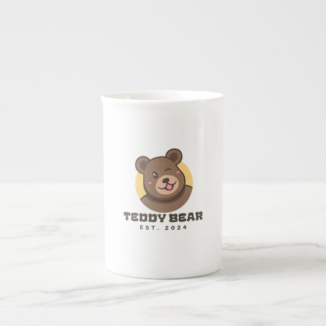 Brown Bear Mugg Benporslin Mugg (Framsidan)