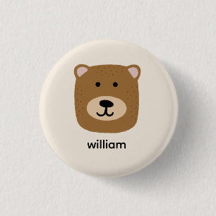 Brown Bear namn Knapp