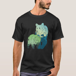 Brown Bear Nature Forest Wildlife Animal Lover Bea T Shirt