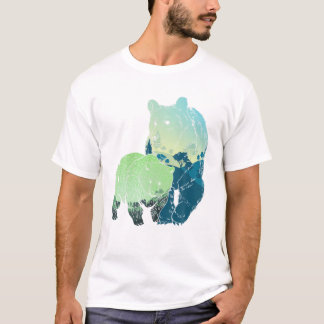 Brown Bear Nature Forest Wildlife Animal Lover Bea T Shirt