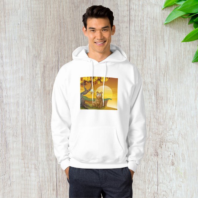 Brown Bear Sunset Hoodie (Skapare uppladdad)