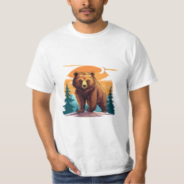 Brown bear t shirt