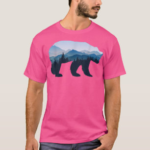 Brown Bear Wildlife Natature Forest Mountain Anima T Shirt