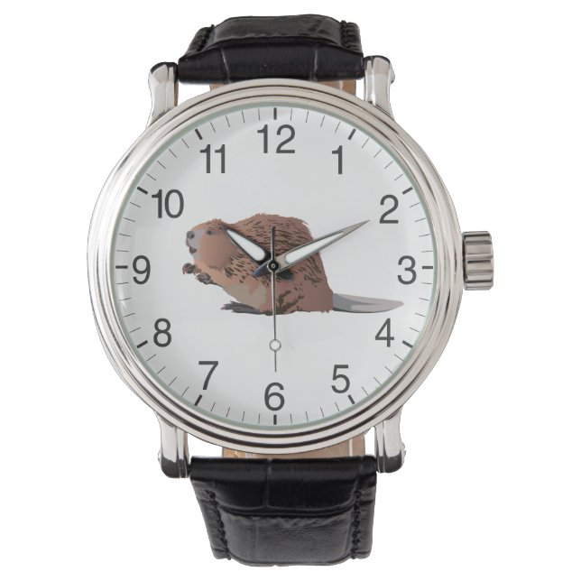 Brown Beaver Armbandsur (Framsida)