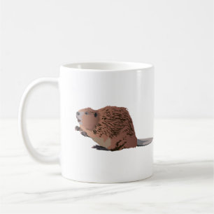 Brown Beaver Kaffemugg