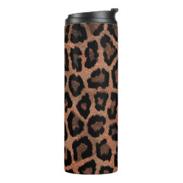 Brown Black Leopard Animal Print