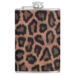 Brown Black Leopard Animal Print Fickplunta