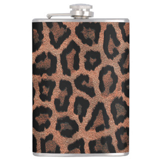 Brown Black Leopard Animal Print Fickplunta
