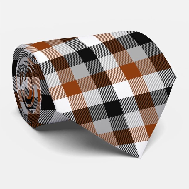 Brown Black White Twill Gingham Design Slips (Skapare uppladdad)