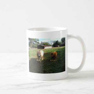 Brown Blond, två Miniature Horses, Little Pony Kaffemugg