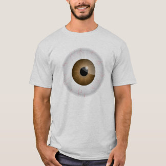 Brown Bloodshot Eyeball Shirt T-shirt