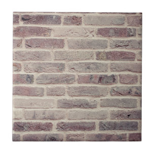 Brown Brick Wall Kakelplatta