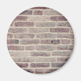 Brown Brick Wall Magnet
