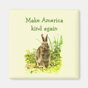 Brown Bunny Rabbit gör Amerika till en annan Magne Magnet
