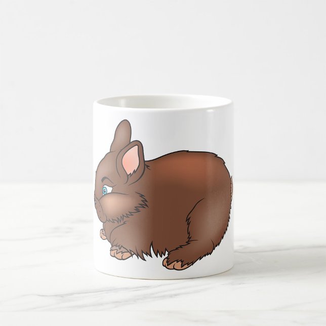 Brown Bunny Rabbit Kaffemugg (Skapare uppladdad)