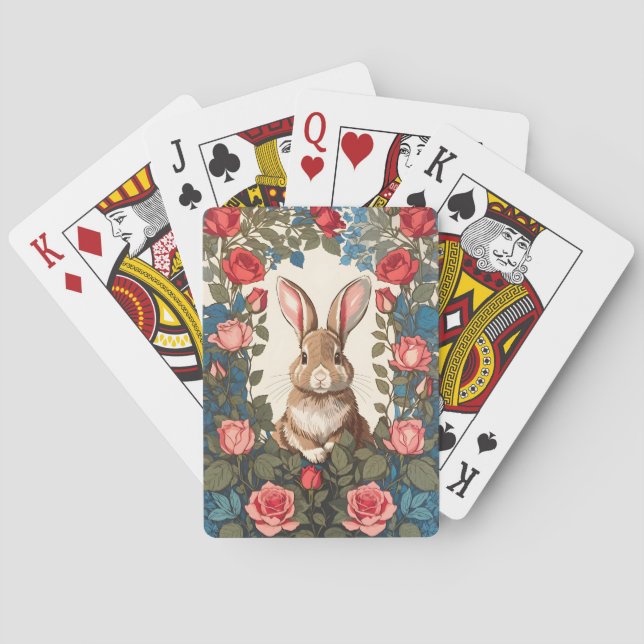 Brown Bunny Ro Garden Casinokort (Baksidan)