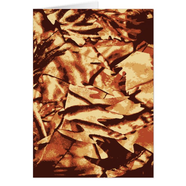 Brown Camo Camouflage Gifts for Hunters Hälsningskort (Framsidan)