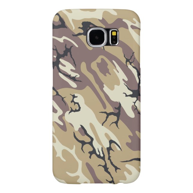 Brown Camo Case-Mate iPhone Skal (Baksidan)