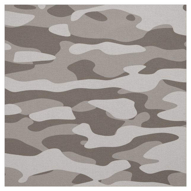 Brown Camo Fabric Tyg (Provkarta)