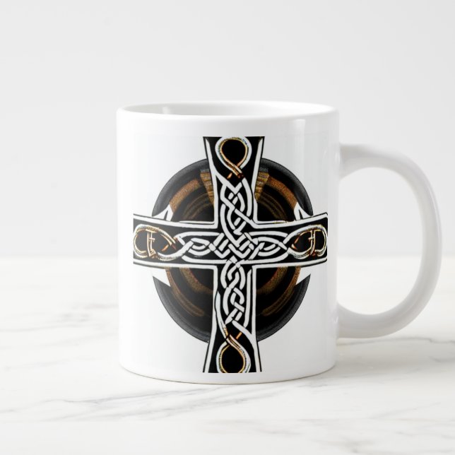 Brown Celtic Kor Mugg Jumbo Mugg (Höger)
