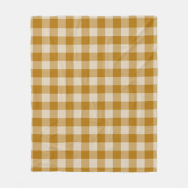 Brown Checkered Square Seamless Pattern  Fleecefilt