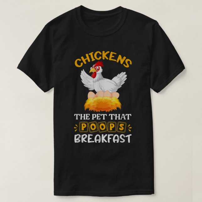 Brown Chicken Brown Cow Funny T Shirt (Design framsida)