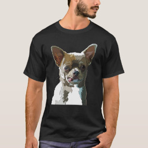 Brown Chihuahua Shirt Funny Bored Chihuahua Hund o T