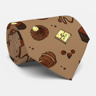 Brown Chocolate Candies Patisserie Chef Slips