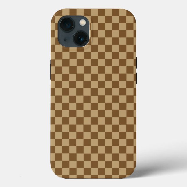 Brown Classic Checkerboard av Shirley Taylor (Baksida)